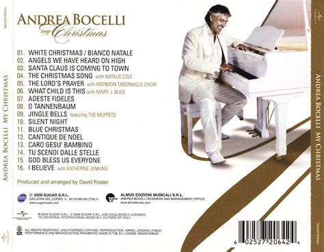 Andrea Bocelli My Christmas