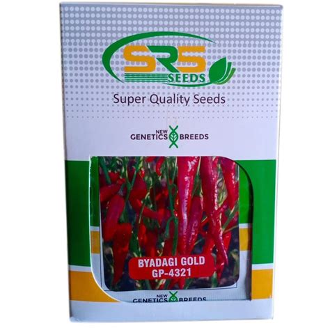 Hybrid Red Chilli Seed Packaging Type Packet Packaging Size Gm At