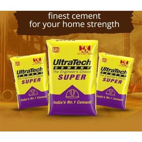 Ultratech Cement Grade At Rs Bag Ultratech Concrete Cement In