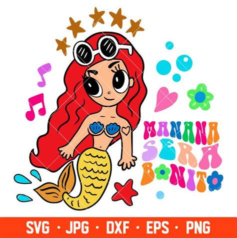 Karol G Sirena Svg Manana Sera Bonito Svg La Bichota Svg Inspire