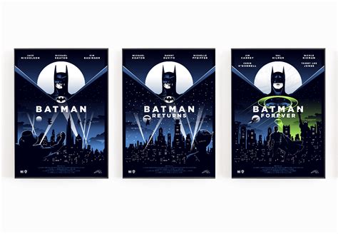 Batman Forever Poster Art On Behance