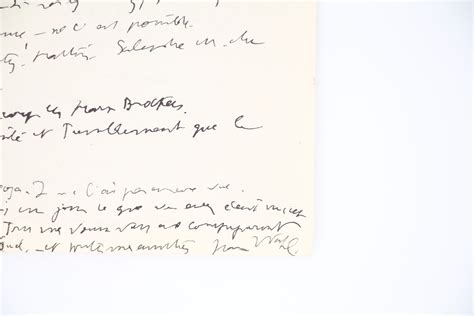 Lettre autographe signée adressée à Marc Barbezat Gide Barnebys