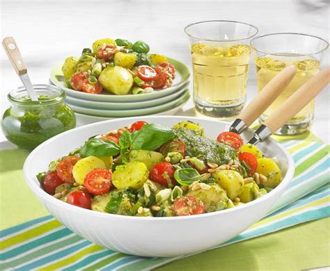 Kartoffelsalat Mit Pesto Rezept LECKER