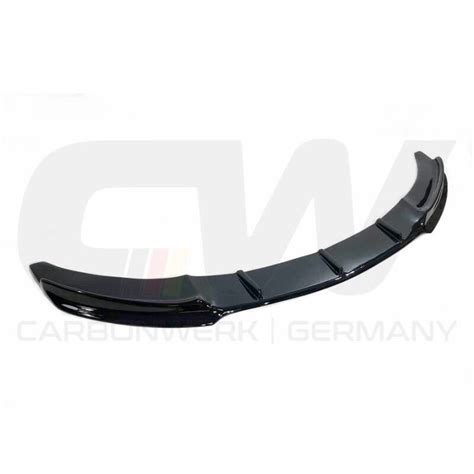 Frontlippe Spoiler Lippe Schwert Front V Schwarz Gl Nzend