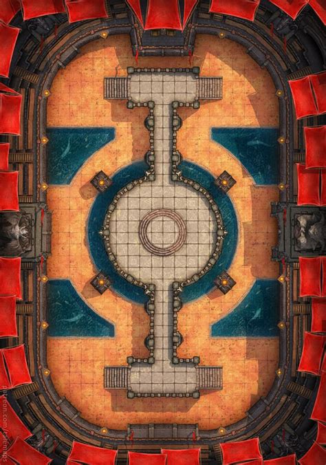 Dnd Battle Arena Map