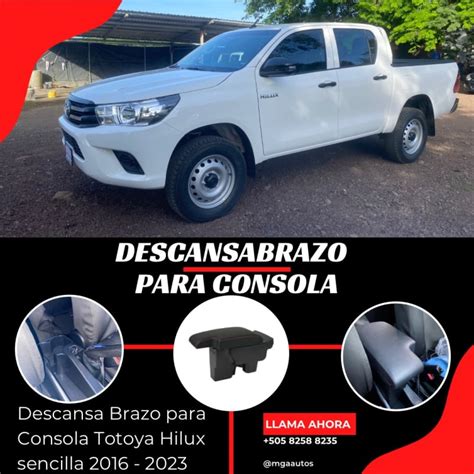 I Sell Descansa Brazo Para Consola Toyota Hilux Nicaragua