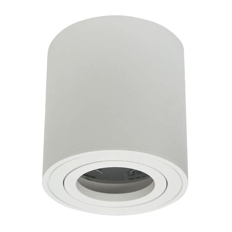 Luminario De Sobreponer Tipo Cilindro 4 Color Blanco Mega Lámparas