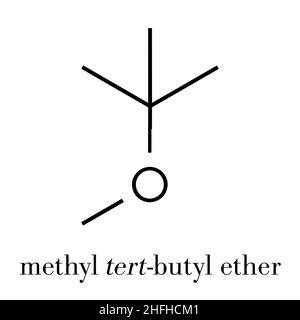 Methyl Tert Butyl Ether Mtbe Tbme Benzin Additiv Molek L