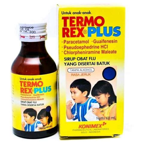 Jual Termorex plus syrup 60ml Indonesia|Shopee Indonesia