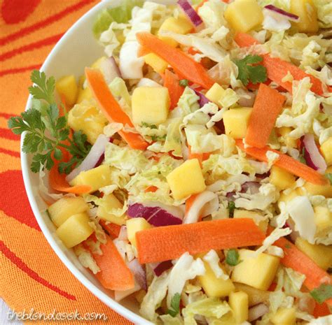 Tropical Mango Coleslaw Recipe Refreshing Twist On Classic Slaw