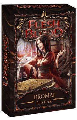 Vesel Drak Karty Flesh Blood Blitz Deck Dromai