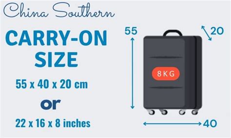 China Southern Airlines Baggage Allowance Rules Fees