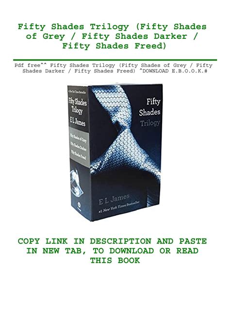 Pdf free^^ Fifty Shades Trilogy (Fifty Shades of Grey Fifty Shades