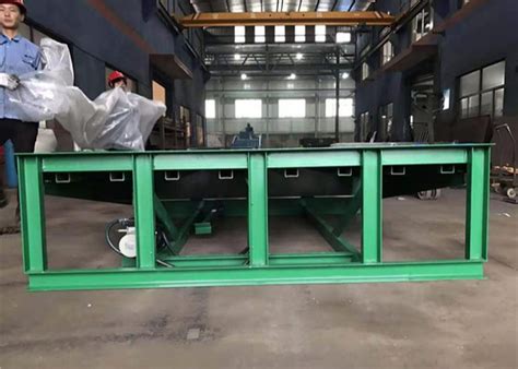 Load And Unload Goods Dock Plate Hydraulic Leveler For Portable Pallet