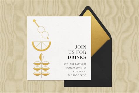 15 Cocktail Party Invitation Wording Ideas For Your Next Soirée Paperless Post