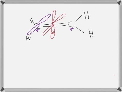 SOLVED: The allene molecule has the following Lewis structure: (Check your book to see structure ...