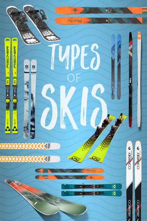 Types of Skis: Visual Guide With Pros and Cons - Cool of the Wild