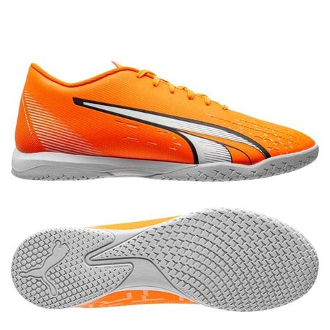 Puma Ultra Play It Supercharge Oransje Hvit Bl Unisportstore No