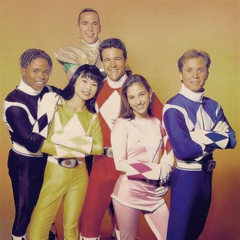 The cast of Mighty Morphin Power Rangers (1993) : r/90s