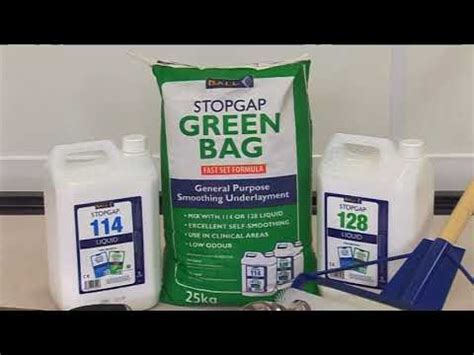 How To Mix And Apply F Ball Stopgap Green Bag 25kg General Purpose