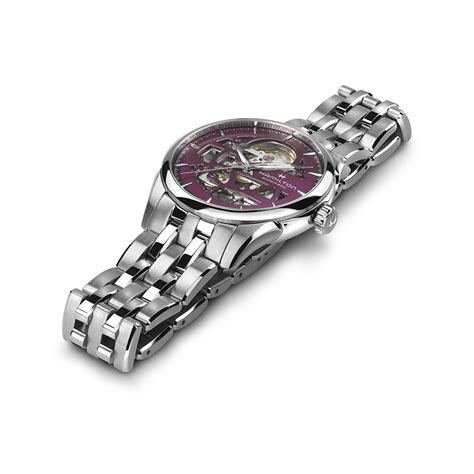 Hamilton H Orologio Hamilton Jazzmaster Skeleton Lady Auto Mm