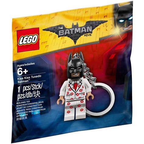 Lego Batman Movie Kiss Kiss Tuxedo Batman Keyring