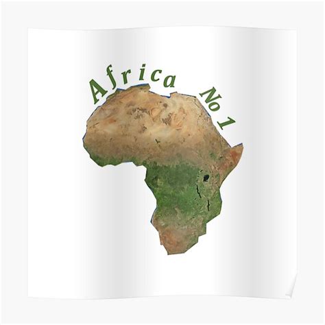 Africa Number 1 Poster For Sale By Maskagace Redbubble