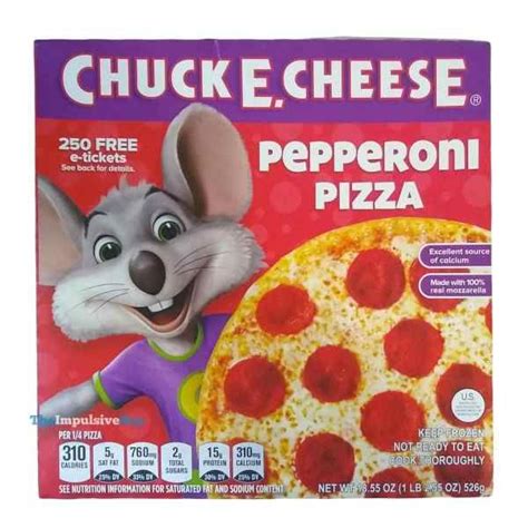 Delicious Chuck E Cheese Pepperoni Frozen Pizza