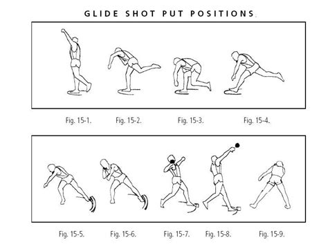 Exercises For Shot Put And Discus Throwers - Exercise Poster