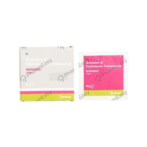 Monurol 3 G Oral Powder (3) - Uses, Side Effects, Dosage, Composition ...