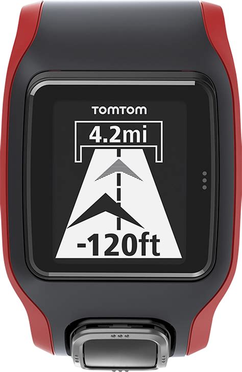 Customer Reviews Tomtom Multi Sport Cardio Gps Watch Black Red Rh