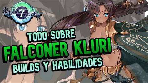 TODO SOBRE FALCONER KLURI I LA TANQUE MAS RAPIDA I BUILDS Y HABILIDADES