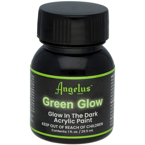 Gr N Glow Glow In The Dark Angelus Lederfarbe Acryl Ml Oz