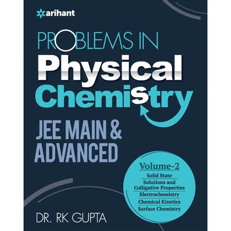 Problems In Physical Chemistry Jee Main And Advanced Volume