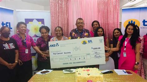 Fiji Cancer Society Receives More Than 5000 From Telecom Fiji Limited