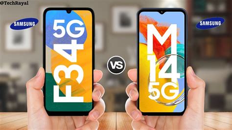 Samsung Galaxy F34 5g Vs Samsung Galaxy M14 5g Price Full Comparison Youtube