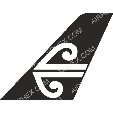 Air New Zealand logo (updated 2025) - Airhex