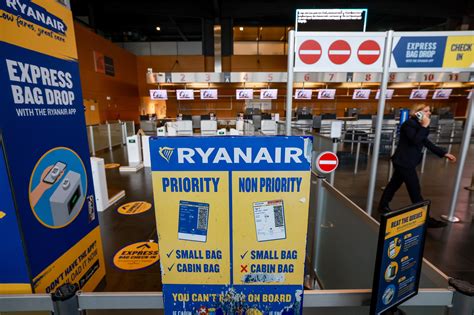 Ryanair. Há mudanças nas regras da mala de cabine