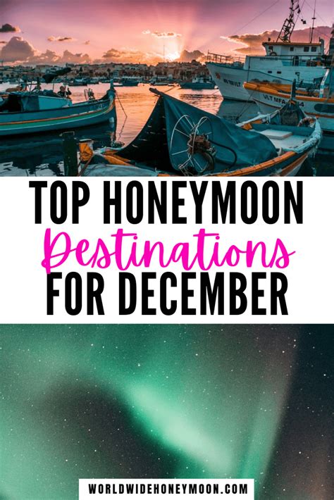 These Are The Best Honeymoon Destinations In December World Wide Honeymoon