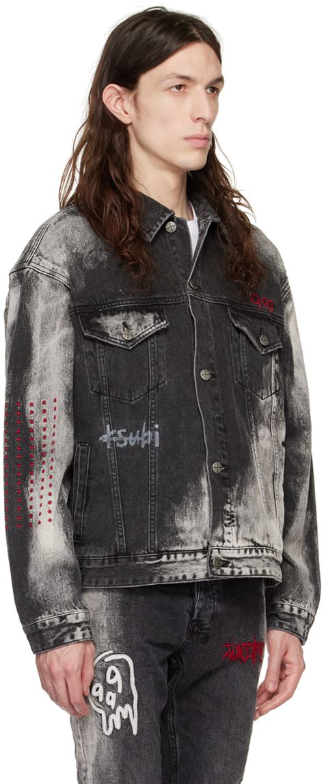 Ksubi Black Juice WRLD 999 CLUB Edition Oh G Denim Jacket Ksubi