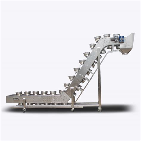 3L Bowl Type Dosing Bucket Elevator Conveyor SS304 Food