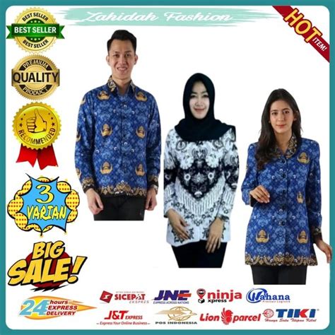 Harga Seragam Korpri Terbaru Batik Murah Terbaru Katalog Or Id