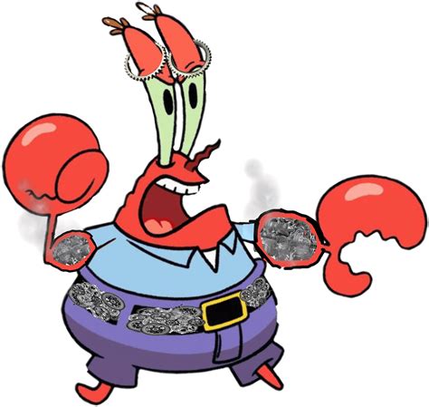 Mr Krabs Png Images 100