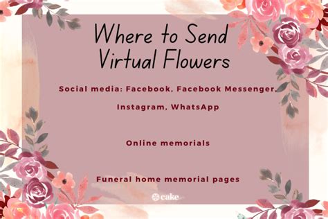 How to Send Virtual Flowers Via Email or Text: 7 Steps | Cake Blog