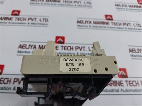 Wieland Bamberg Btb R Input Terminal Board Aeliya Marine