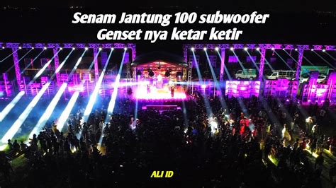 Di Balik Sound Yg Horeg Ada Genset Yg Ngokos Senam Horeg Subwoofer