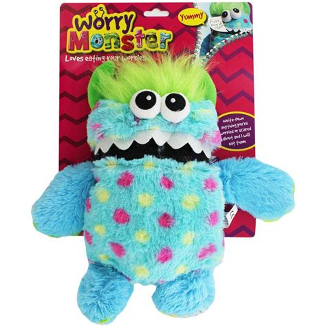 Worry Monster Large Assorted Colours Uk Toys And Games