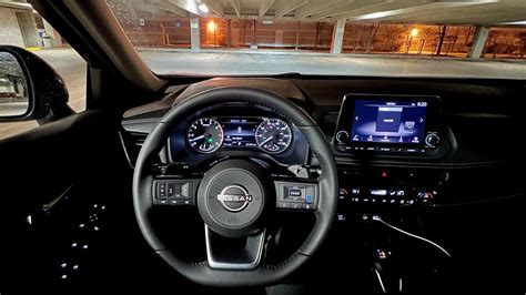 2023 Nissan Rogue AWD Midnight Edition POV Night Driving Impressions