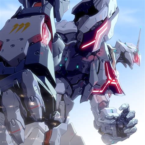 Gundam Lfrith Jiu Gundam And 2 More Drawn By De Ri Derinri Danbooru