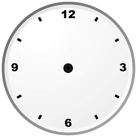 Clock Face Clip Art Library